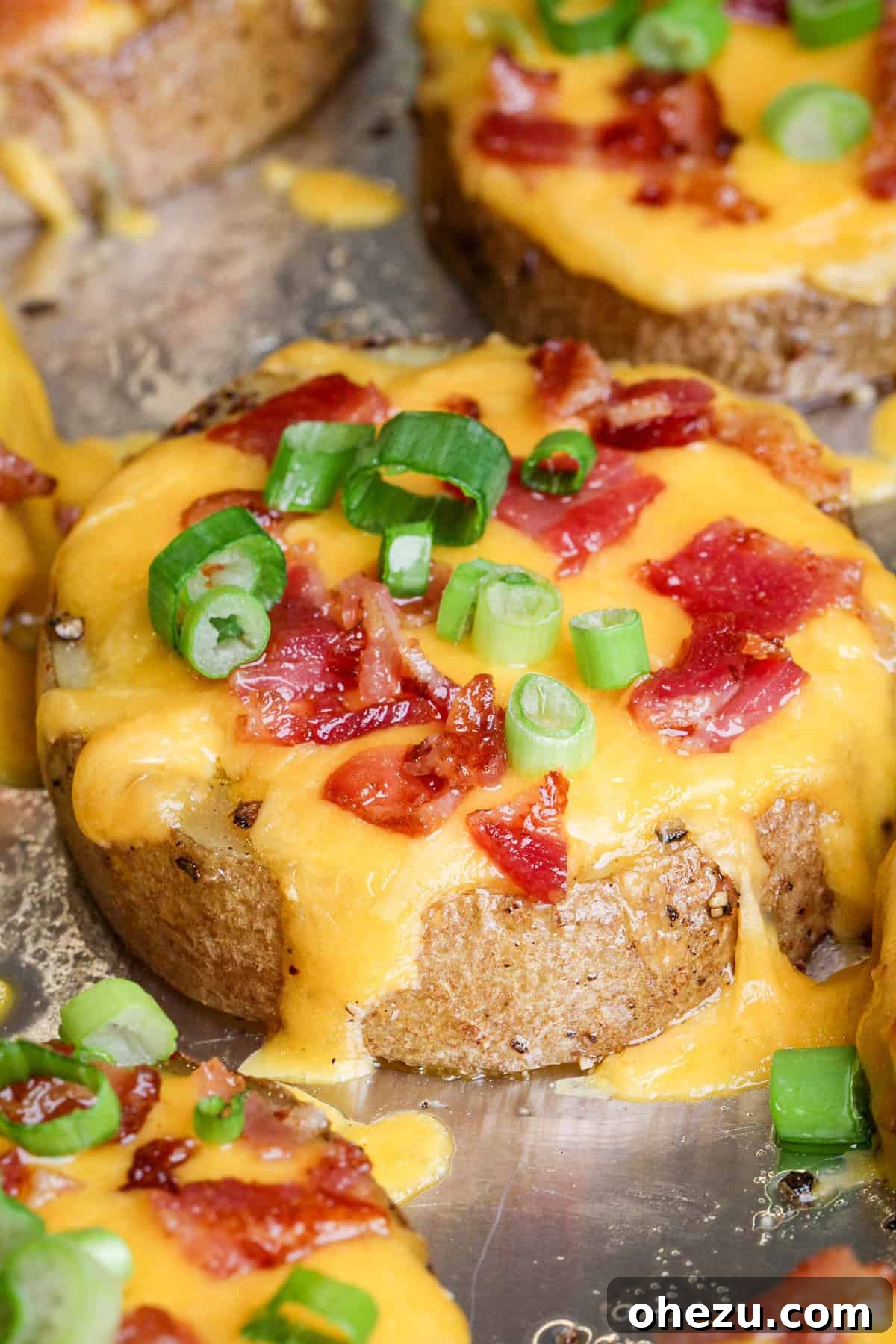 Ultimate Loaded Potato Rounds 2 Loaded Baked Potato Slices