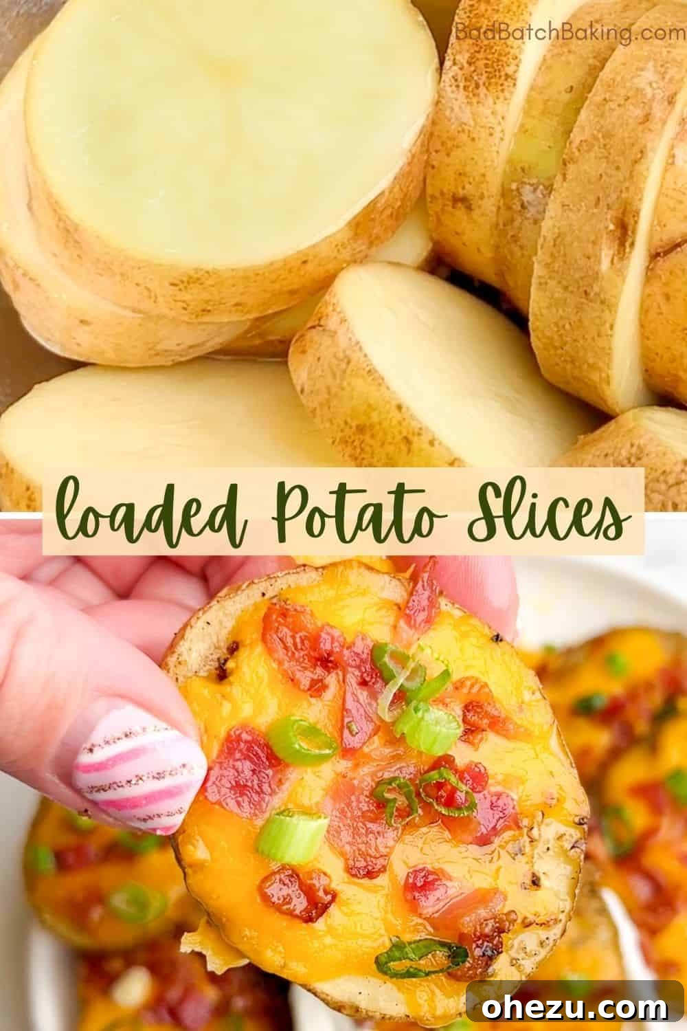 Ultimate Loaded Potato Rounds 12 Loaded Baked Potato Slices
