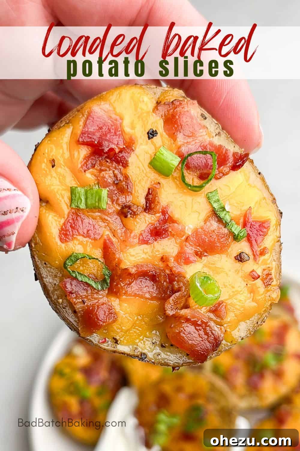 Loaded Baked Potato Slices