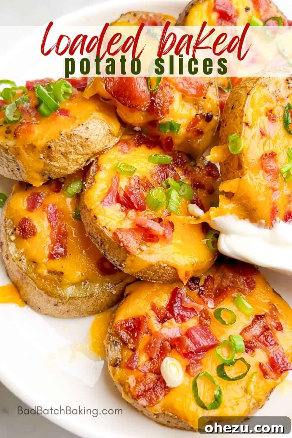 Loaded Baked Potato Slices