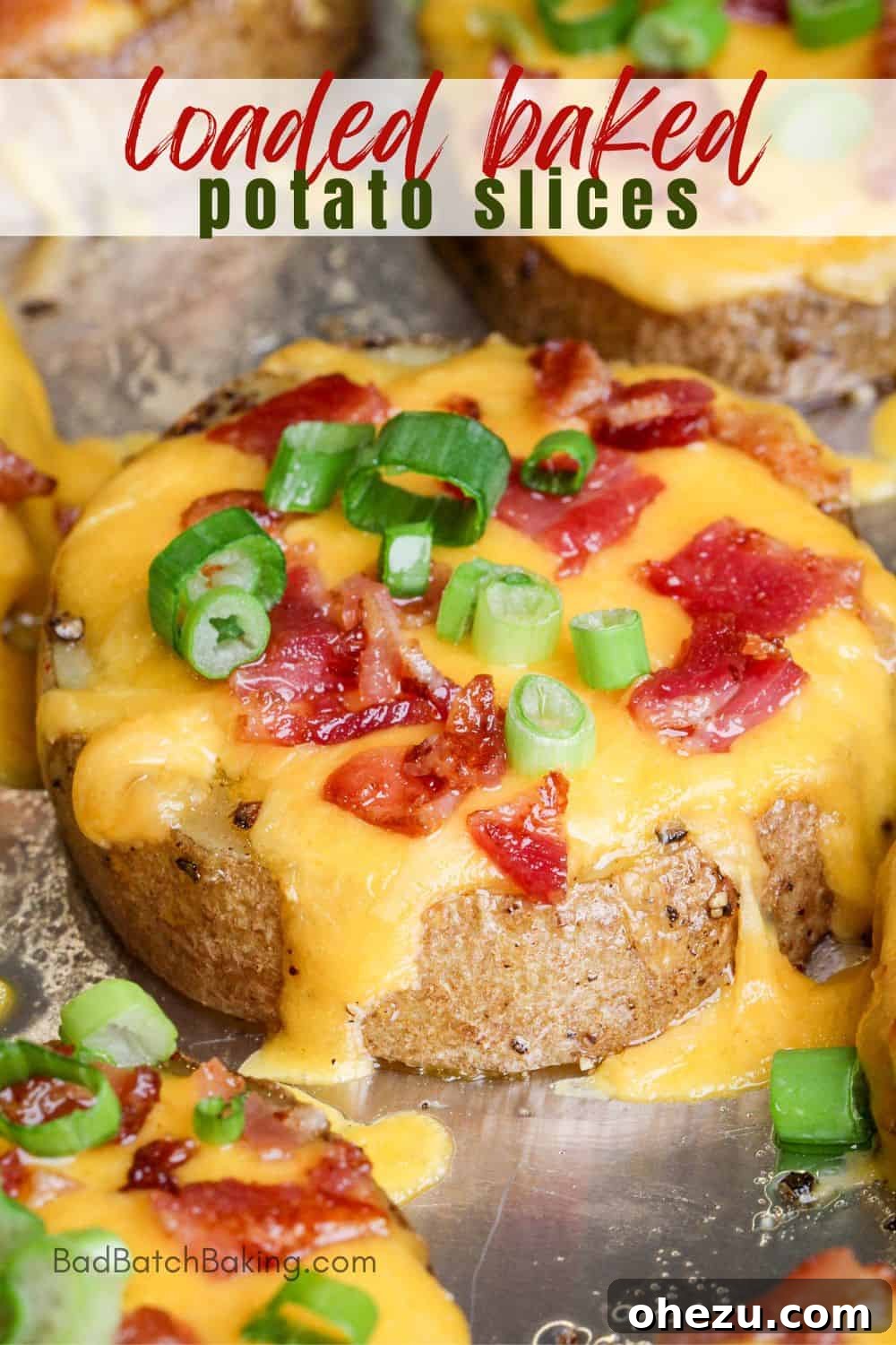 Loaded Baked Potato Slices