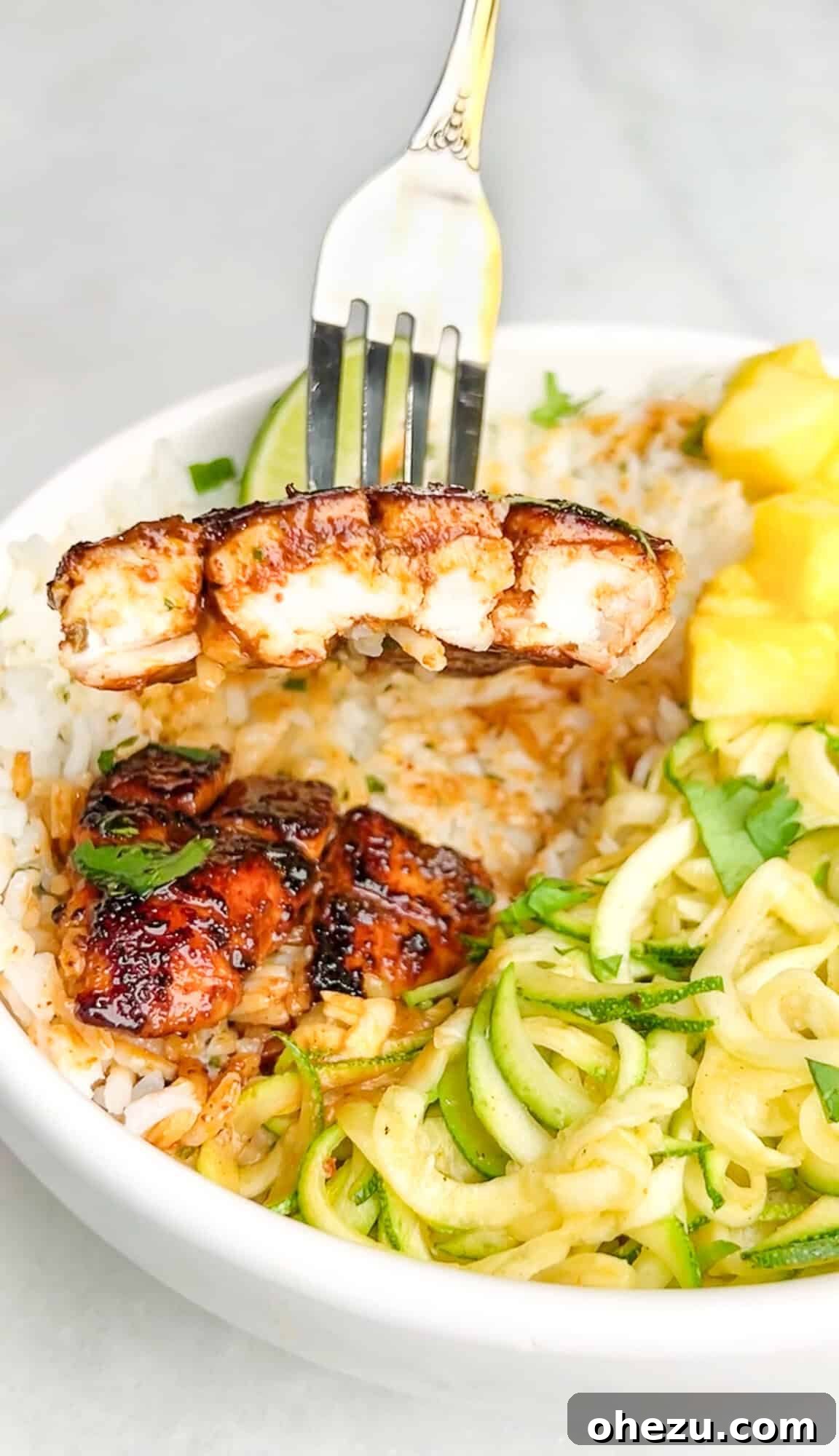 Sweet and Smoky Chipotle Chicken Skillet 4 honey chipotle chicken serving suggestion