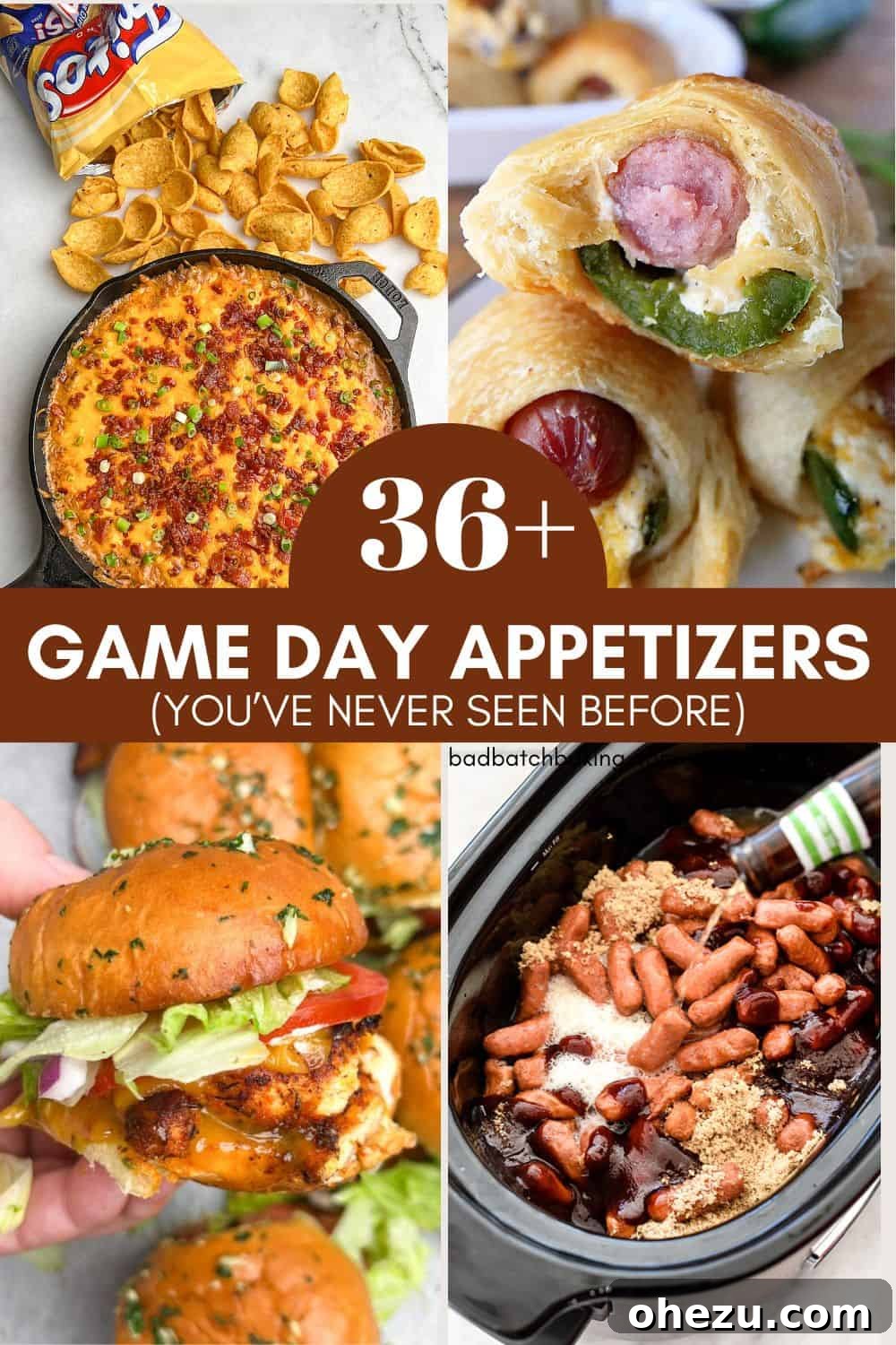 Your 2025 Playbook: 36 Game Day Recipes That Win Every Time 2 Game Day Recipes spread
