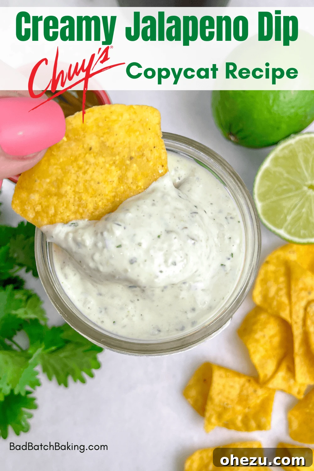 Your 2025 Playbook: 36 Game Day Recipes That Win Every Time 13 Chuy's Creamy Jalapeno Dip Copycat recipe