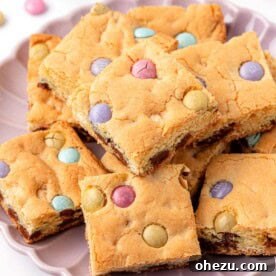 Easter cookie bars
