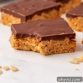 peanut butter rice krispie bars